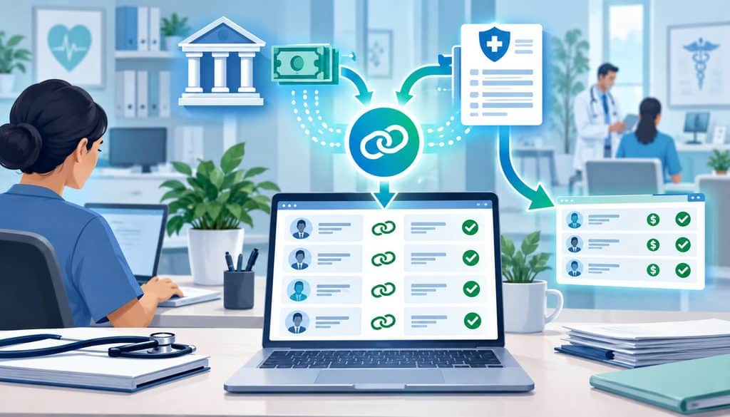 Automated EFT and ERA reassociation for healthcare payment posting